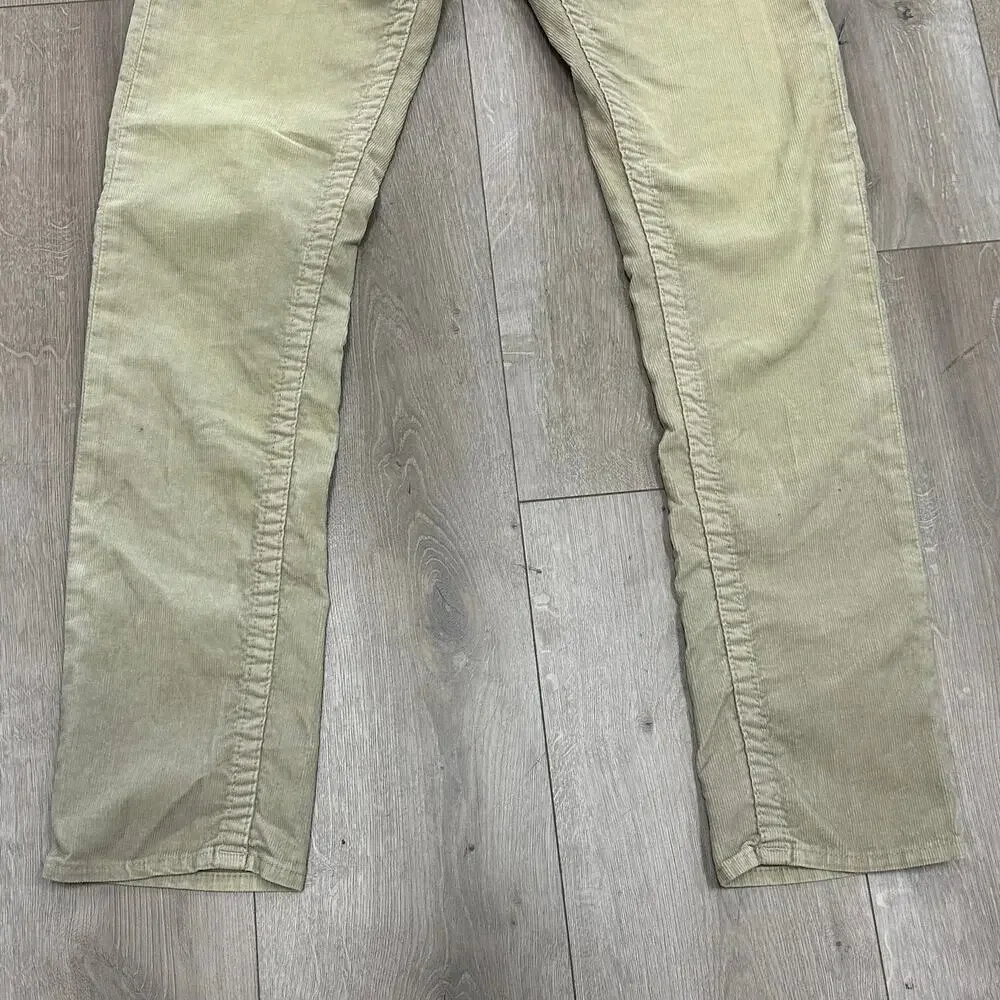 True Religion corduroy Beige pants Skinny size 32 B29